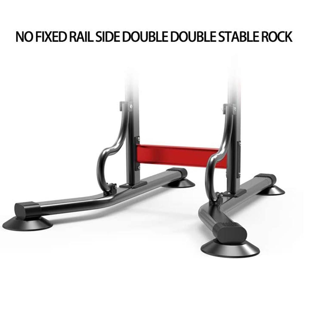 Pull Up &amp; Dip Stand Power Tower, Adjustable Multi-Function Fitness Strength Training Equipment