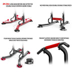 Pull Up &amp; Dip Stand Power Tower, Adjustable Multi-Function Fitness Strength Training Equipment