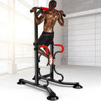Pull Up &amp; Dip Stand Power Tower, Adjustable Multi-Function Fitness Strength Training Equipment