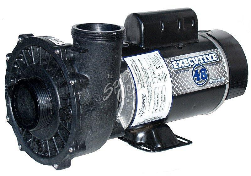 vita spa 4 hp, 2 speed, 230v, 12/4.4 amps side discharge spa pump complete wwp3721621-13 -