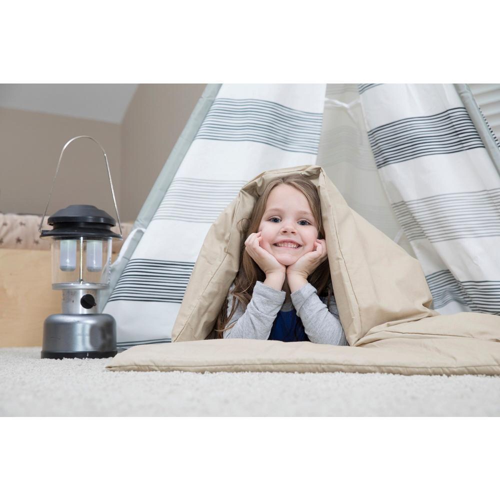 Children's Duvalay with Luxury Cappucino Memory Foam Sping Bag and Duvet