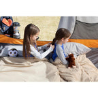 Children's Duvalay with Luxury Cappucino Memory Foam Sping Bag and Duvet