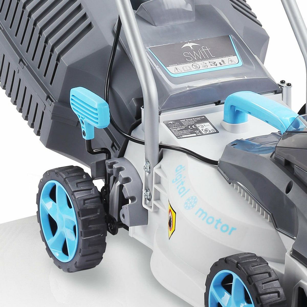 Swift 40V 15" Brushless Cordless Lawn Mower Lawnmower with Battery & Charger