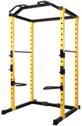Everyday Essentials 1000-Pound Capacity Multi-Function Adjustable Power Cawith J-Hooks, Dip Bars and Other Optional Attachments, Power CaOnly