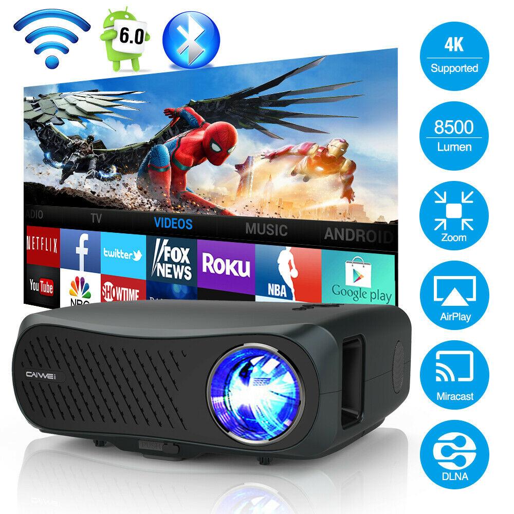 8500lm fhd android 5g wifi blue-tooth led video projector tv native 1080p fhd 4k