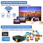 8500lm fhd android 5g wifi blue-tooth led video projector tv native 1080p fhd 4k