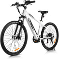 WOOKRAYS Electric Bike 350W Electric Mountain Bike 27.5'' Electric Bicycle for Adults, with 10.4Ah Removable Battery, 20MPH Professional 7 Speed E-Bike