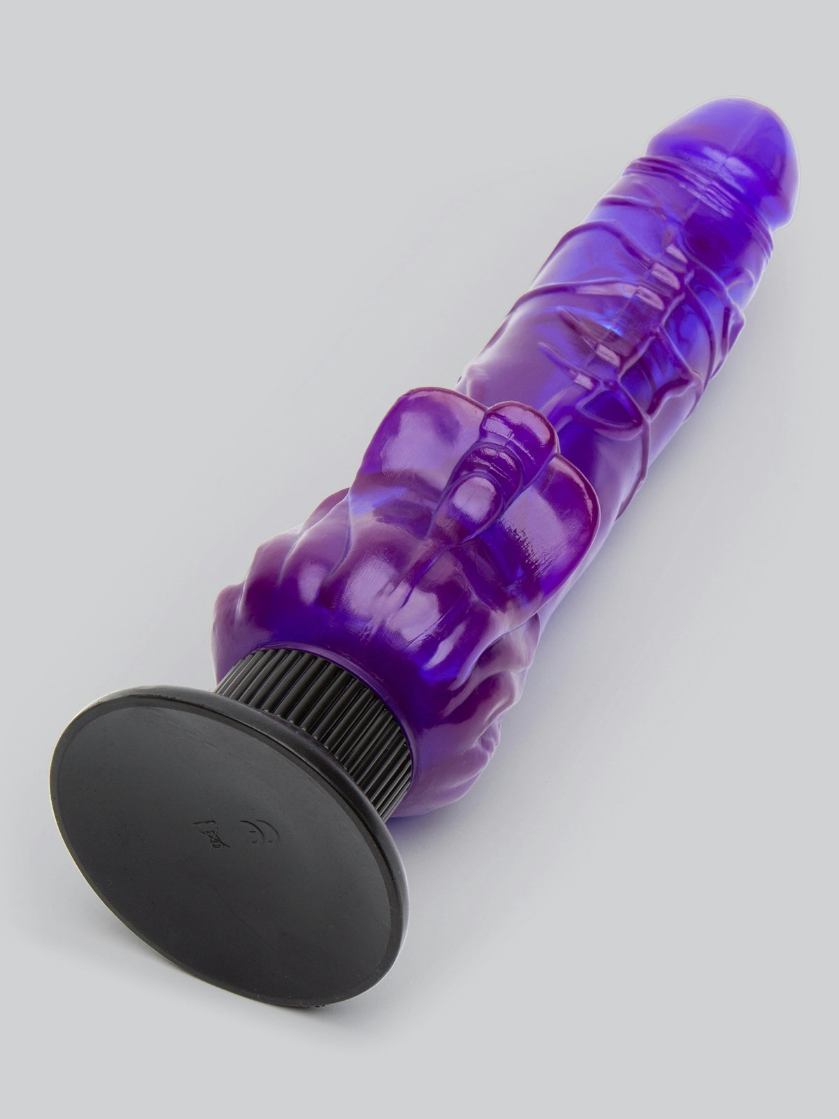 Lovehoney Triple Tickler Suction Cup Dildo Vibrator 5.5 Inch, Purple