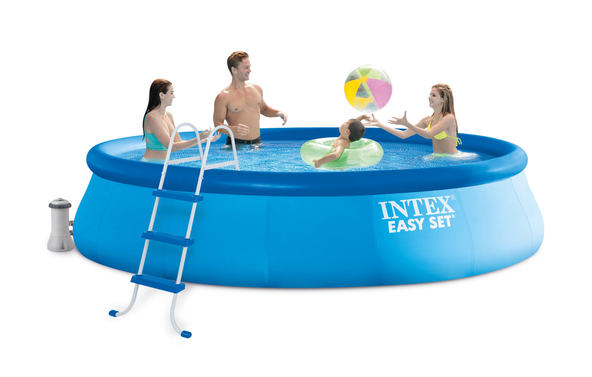 15' x 42" Easy Set® Inflatable Pool with Accessories