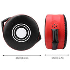 Mgaxyff Boxing Training Target,Taekwondo Training Shield,Taekwondo Focus Strength Training Shield Kick Boxing Round Pad Target Sanda Practicing Equipment