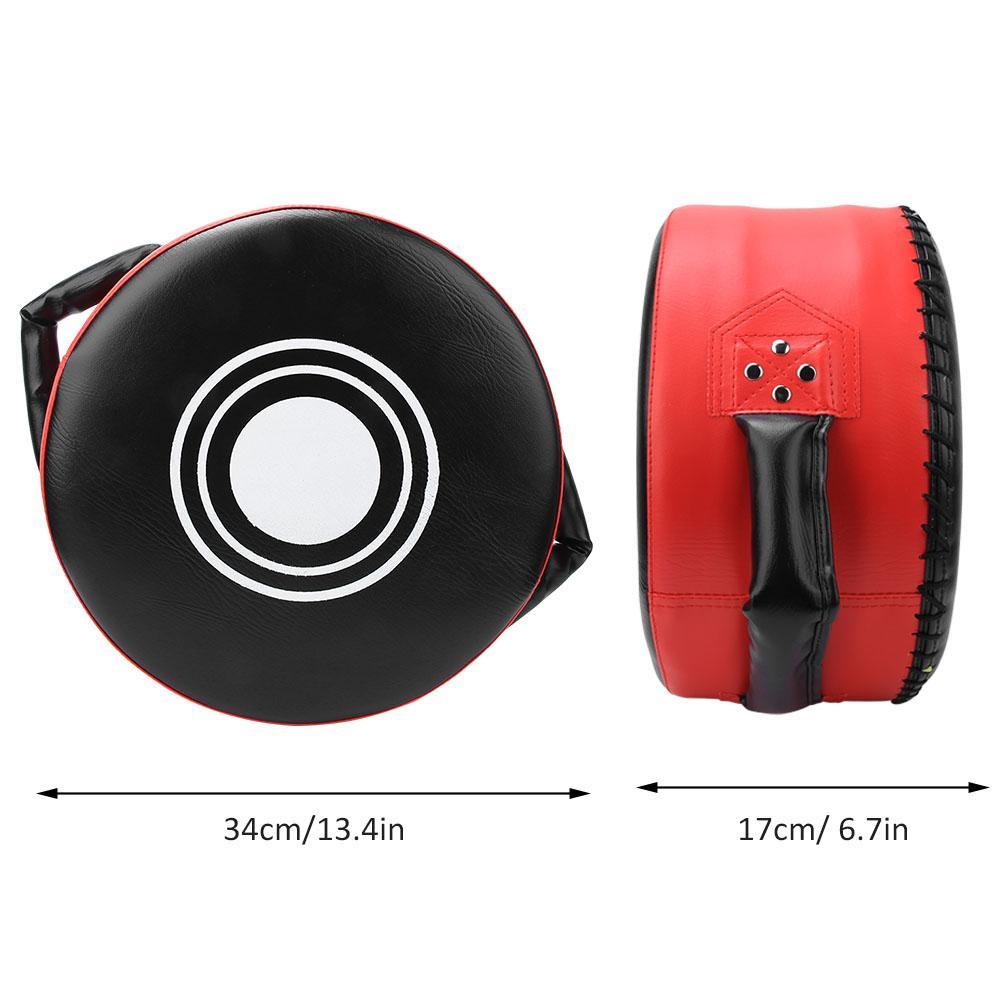 Mgaxyff Boxing Training Target,Taekwondo Training Shield,Taekwondo Focus Strength Training Shield Kick Boxing Round Pad Target Sanda Practicing Equipment