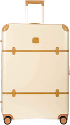 Bellagio 2.0 Spinner Trunk - 32 Inch - Luxury Bags for Women and Men - TSA Approved Luggage - Cream