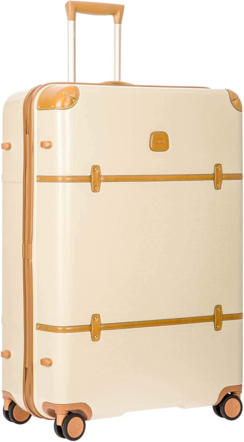 Bellagio 2.0 Spinner Trunk - 32 Inch - Luxury Bags for Women and Men - TSA Approved Luggage - Cream