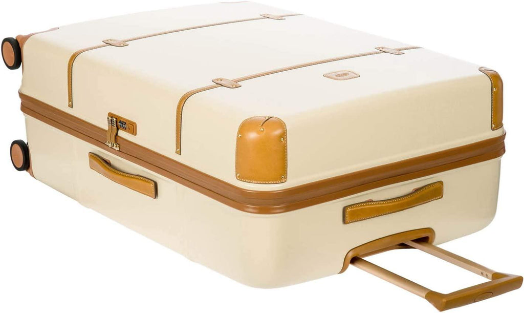 Bellagio 2.0 Spinner Trunk - 32 Inch - Luxury Bags for Women and Men - TSA Approved Luggage - Cream