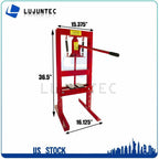 Hydraulic Shop Press 6 Ton Bench Top Mount 81518 With Plates H-Frame Jack Stand