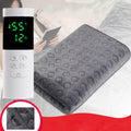 uublik Heating Pad for Back Pain Relief Heated Blanket Soft Blanket Machine Washable For Home Travel Office (150x120cm/59x47.2inch) With 260cm Extension Line