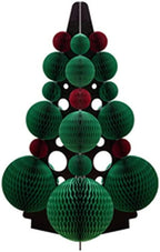 Sxcespp Lndoor Living Room Floor Decoration丨Paper Folding Christmas Holiday Party Decoration Christmas Tree丨Environmental Protection, Easy to Store丨Suitable for Home Party Decoration