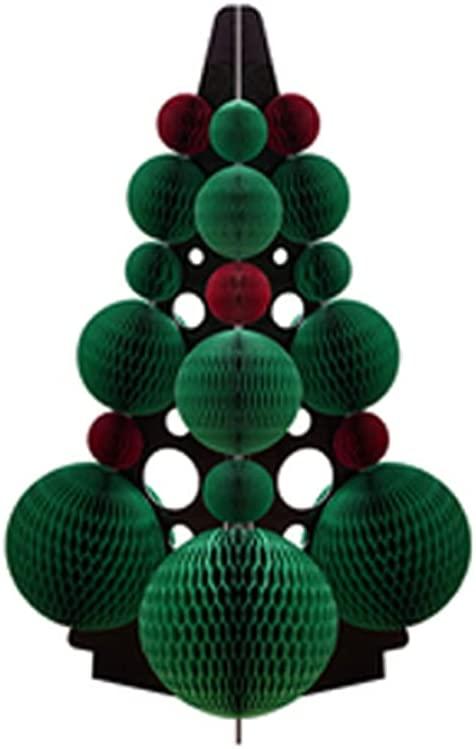 Sxcespp Lndoor Living Room Floor Decoration丨Paper Folding Christmas Holiday Party Decoration Christmas Tree丨Environmental Protection, Easy to Store丨Suitable for Home Party Decoration