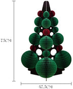 Sxcespp Lndoor Living Room Floor Decoration丨Paper Folding Christmas Holiday Party Decoration Christmas Tree丨Environmental Protection, Easy to Store丨Suitable for Home Party Decoration