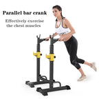 OlymFit Barbell Rack 551LBS Max Load Adjustable Squat Stand Dipping Station Weight Bench