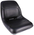 bucket seat black vinyl fits kubota l2500 l4200 l2550 l4300 l2650 l3000 b1750 l2900 b6200 l2950 b2400 l2250 l3450 l3300 b7200 l3250 b1550 m4900 l2850 l3600 l2600 b2100 b8200 l3650 b1700 b9200 b2150