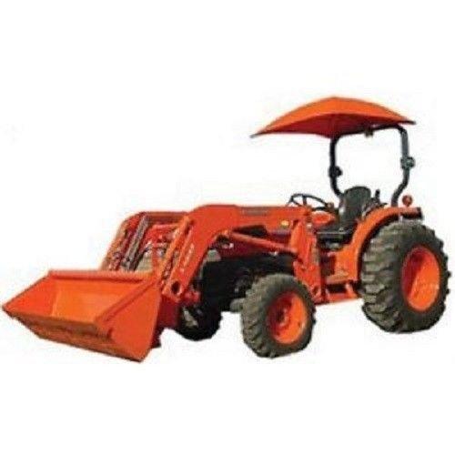 rops orange tractor umbrella canopy &amp; canvas cover w/rollbar mount farmer bob's parts 405966