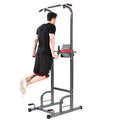 Lx Power Tower - Home Gym Adjustable Multi-Function Fitness Equipment Pull Up Bar Stand Workout Station