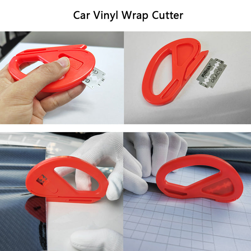 Complete Car Wrapping and Window Tinting Tool Kit - Vinyl Scraper, Cutter, Squeegee, Spatulas & More!