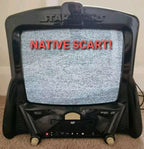 star wars  darth vader 14” *rare* scart* crt tv retro gaming rgb 13 lightsaber