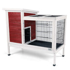 Petsfit Rabbit Cawith Deeper Removable Tray, 38.2" L x 19.6" W x 33.8" H