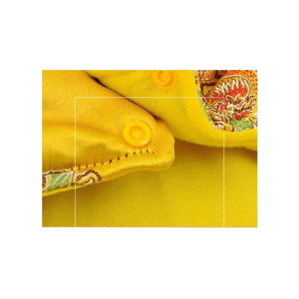 KALMAR Big Dog Clothes LarDog Festival Tang Suit Golden Wool Coat Labrador Festive Pet Winter Clothes