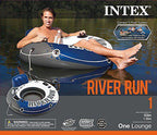 river run 1 inflatable floating tube raft for lake, river, &amp; pool (3 pack)