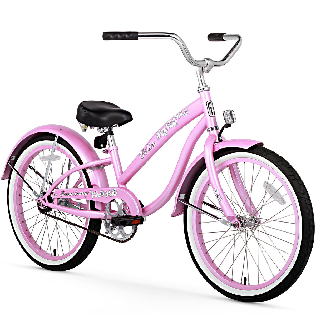 Firmstrong Bella Classic, 20", Girl's, Single Speed, Pink