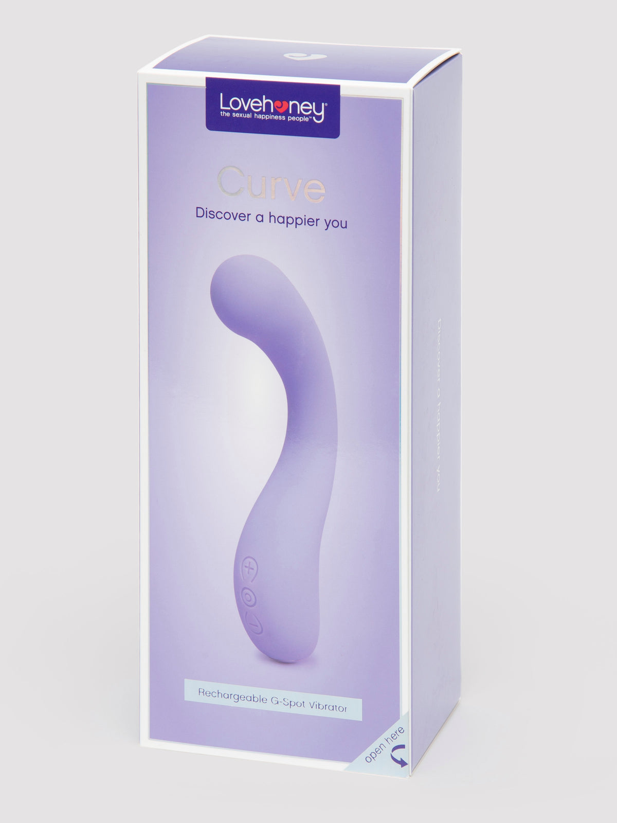 Lovehoney Luxury Rechargeable Silicone G-Spot Vibrator, Purple