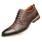 Men's Shoes - Men's Top Quality Genuine Leather Dress Shoes