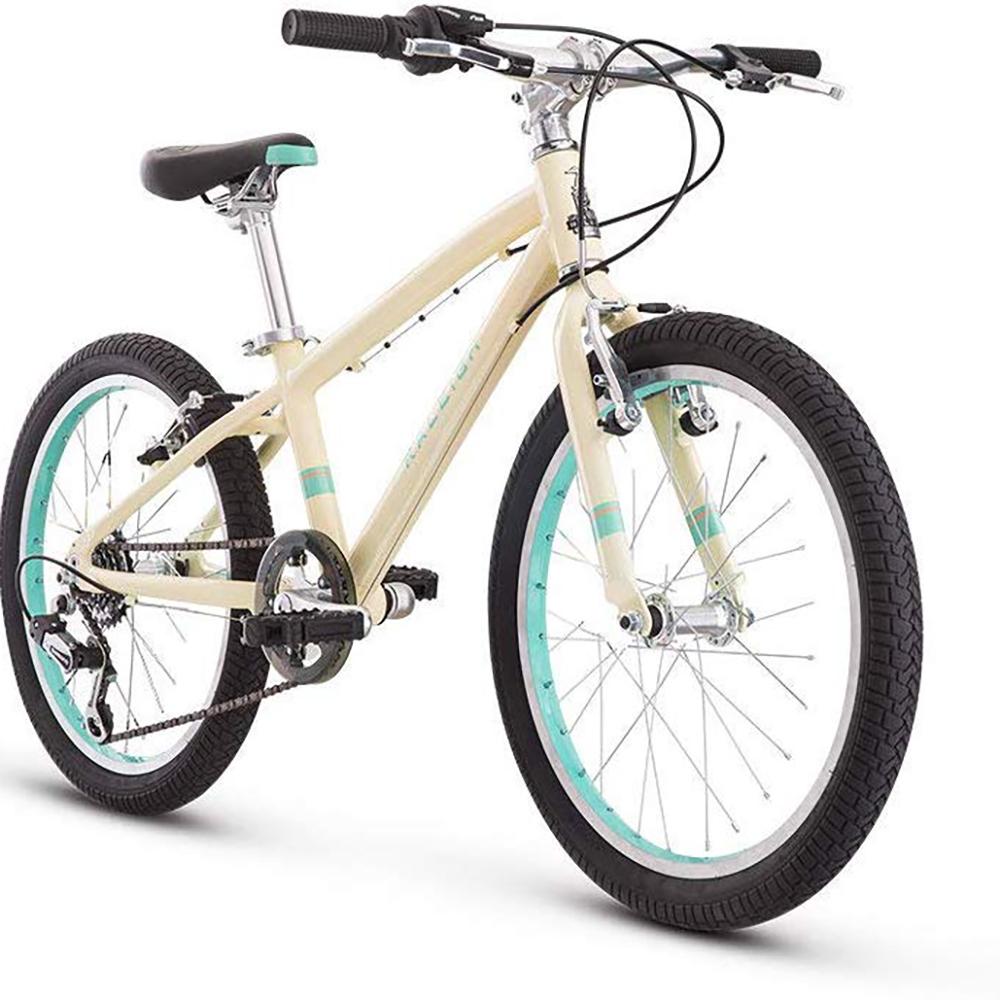Raleigh Bikes Lily 16 Girls Mountain Bike for Children 4 to 9 Years Old, White