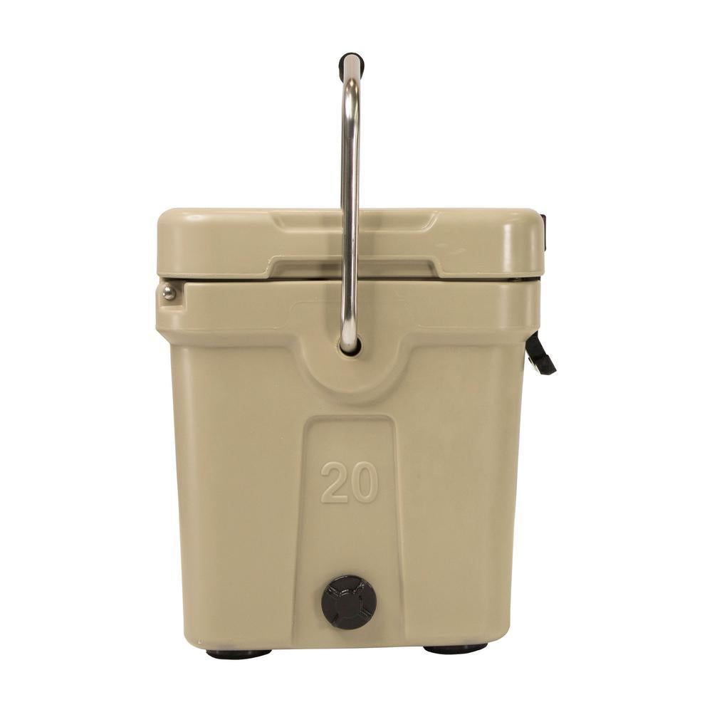 Cruiser 20 Qt. Tan Cooler