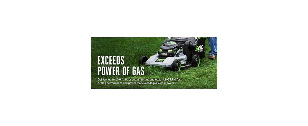 Electric Lawn Mower, Self-Propelled Cordless with 22" Super Composite Deck, Tool Only, Battery and Charger Not Included - LM2240SP