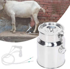 5l electric milking machine for goat cow, vacuum pulsation suction pump milker machine, mini household milking machine, farm goat milking supplies cow milker 110v(sheep use)