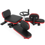 Pro Leg Stretcher 330LBS Leg Stretch Machine Heavy Duty Steel Frame Leg Stretcher Training