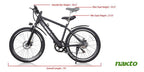 NAK- RNGB 26 in. Ranger Mountain Bike, Black