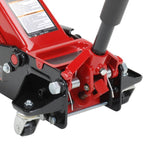 Black/Red Fast Lift Service Jack 3.5 Ton Capacity Jacks Stands Tools Motors