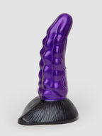 Fantasy Veiny Silicone Alien Dildo 6.5 Inch, Purple