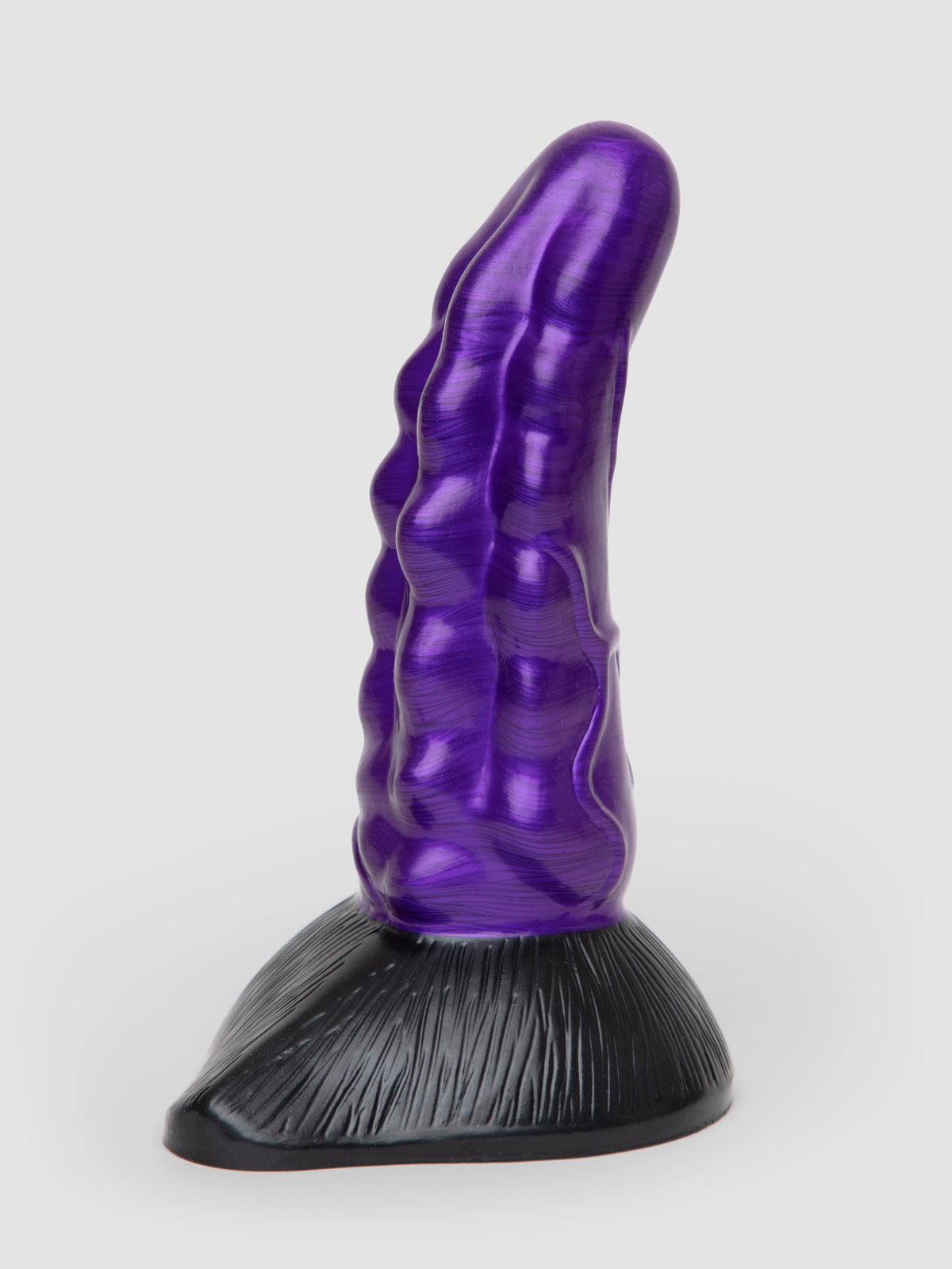 Fantasy Veiny Silicone Alien Dildo 6.5 Inch, Purple