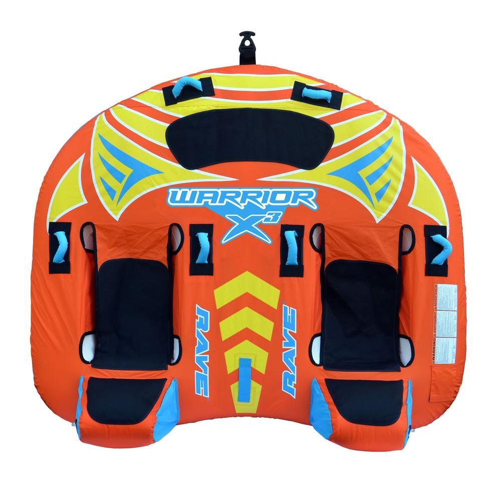 Warrior X3 70 in. x 80 in. Inflatable Boat Towable