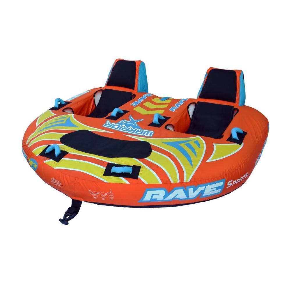Warrior X3 70 in. x 80 in. Inflatable Boat Towable