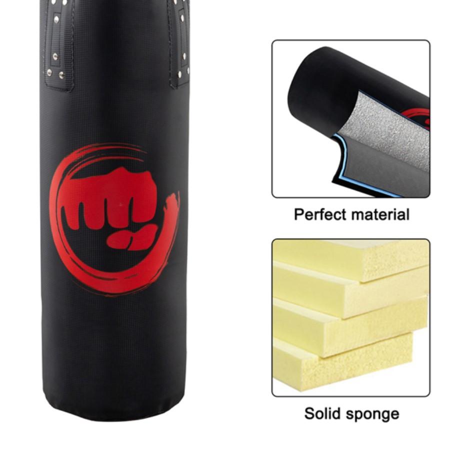 iPWSOO Training &amp; Fitness Hanging Heavy Bag Punching Bag Filled Set for Kickboxing Fitness Training Muay Thai MMA Martial Arts Home Gym
