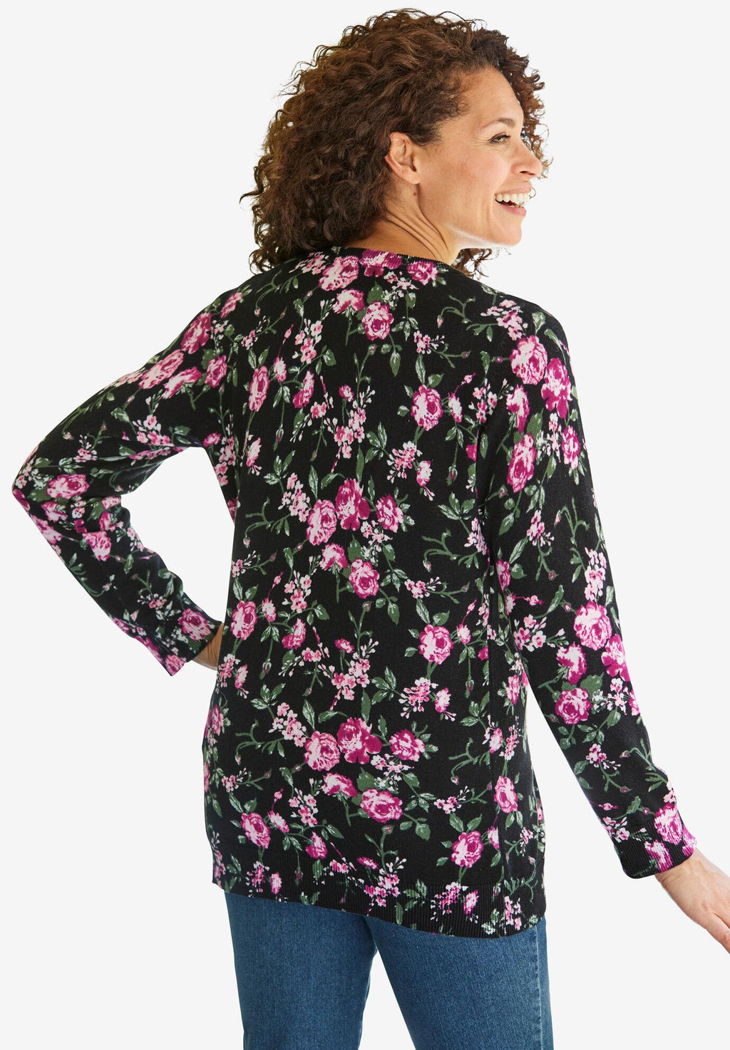 perfect long-sleeve cardigan