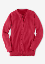 perfect long-sleeve cardigan
