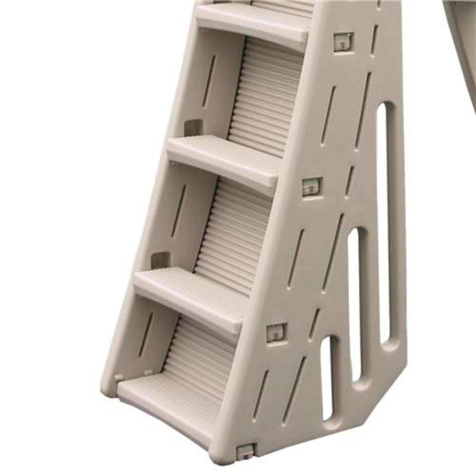 Confer Plastics A-Frame Swimming Pool Ladder for 56" Pools - Warm Gray